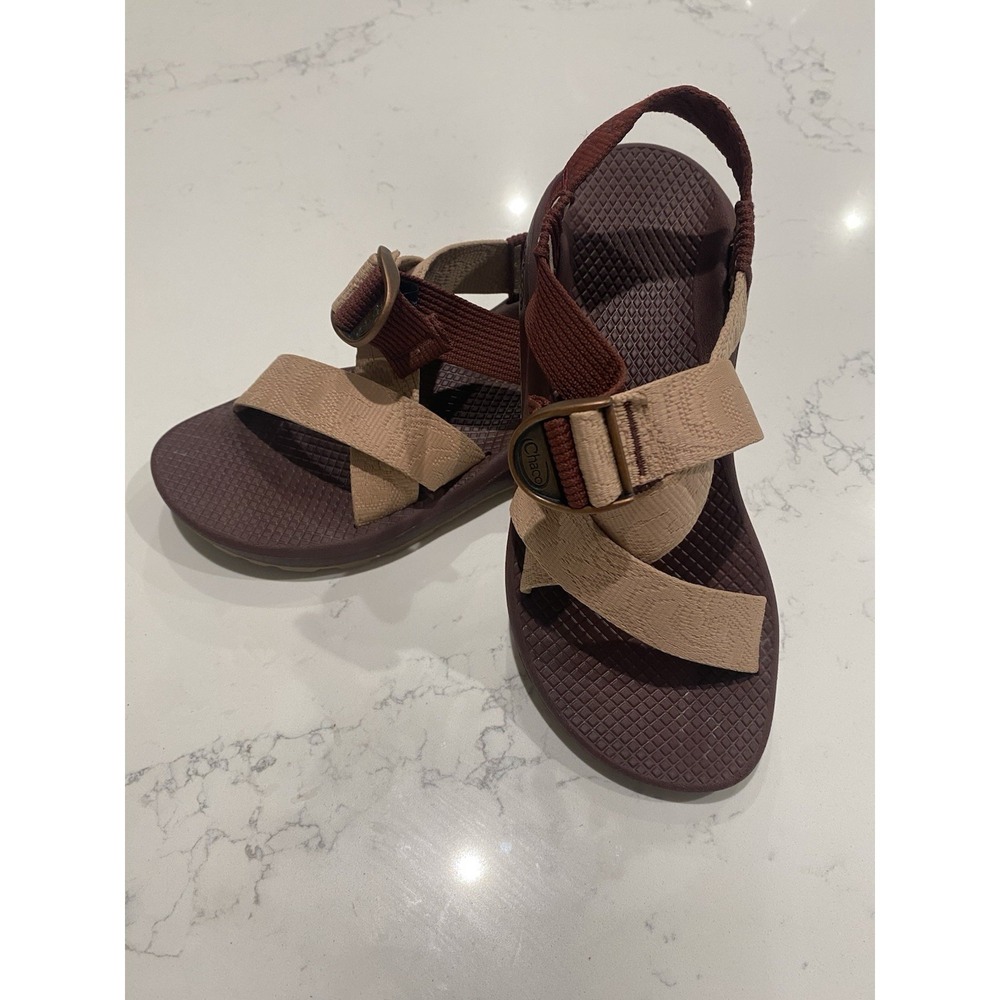 NEW Chaco Mega Z Cloud Womens 7 Hiking Sandals Wide Strap Trail Sport Gorpcore - Picture 4 of 7